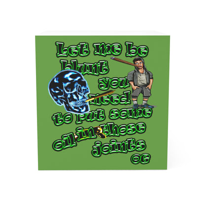 og - note cube (green)