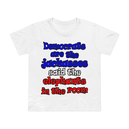 donkeys and elephants - Women’s Maple Tee