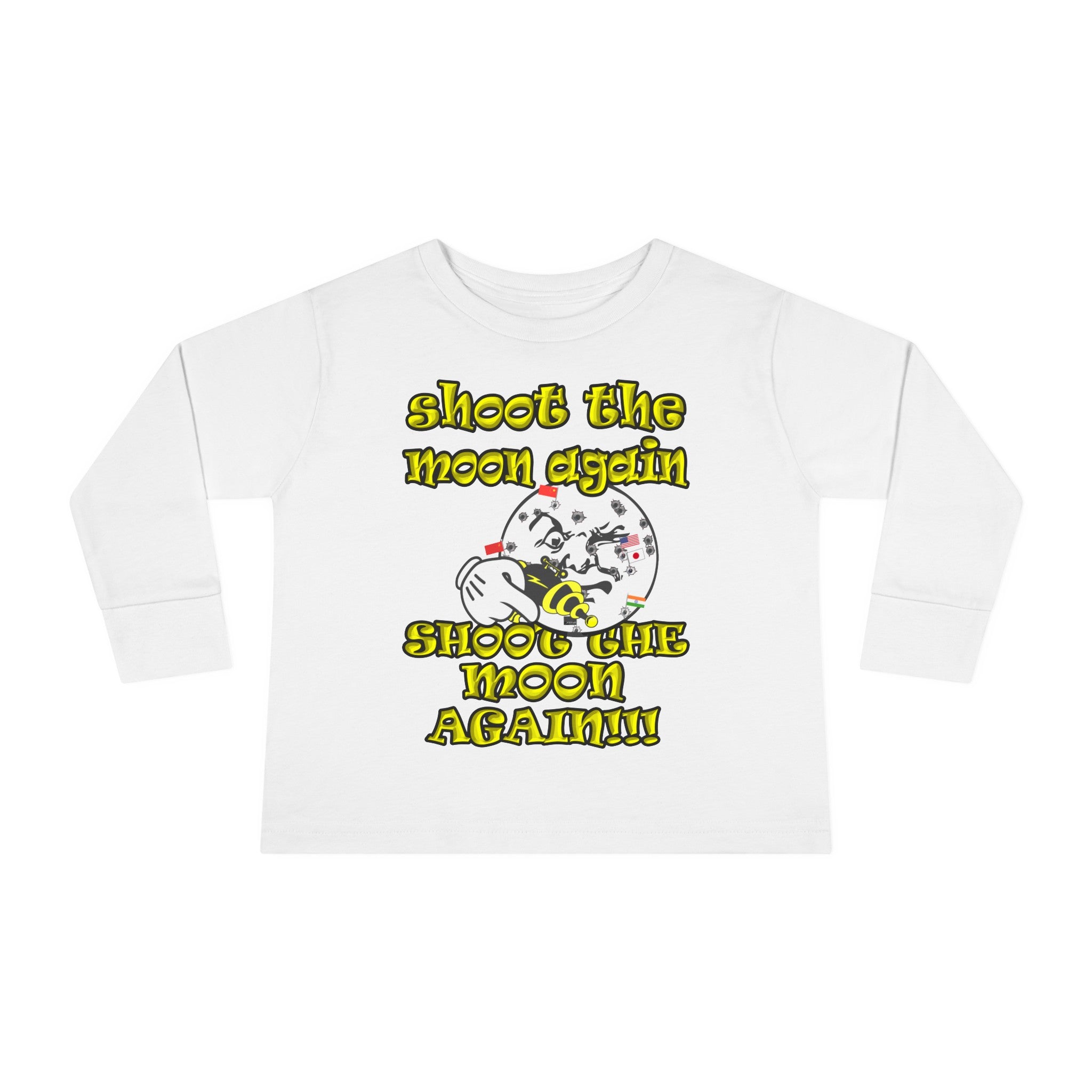shoot the moon again - Toddler Long Sleeve Tee