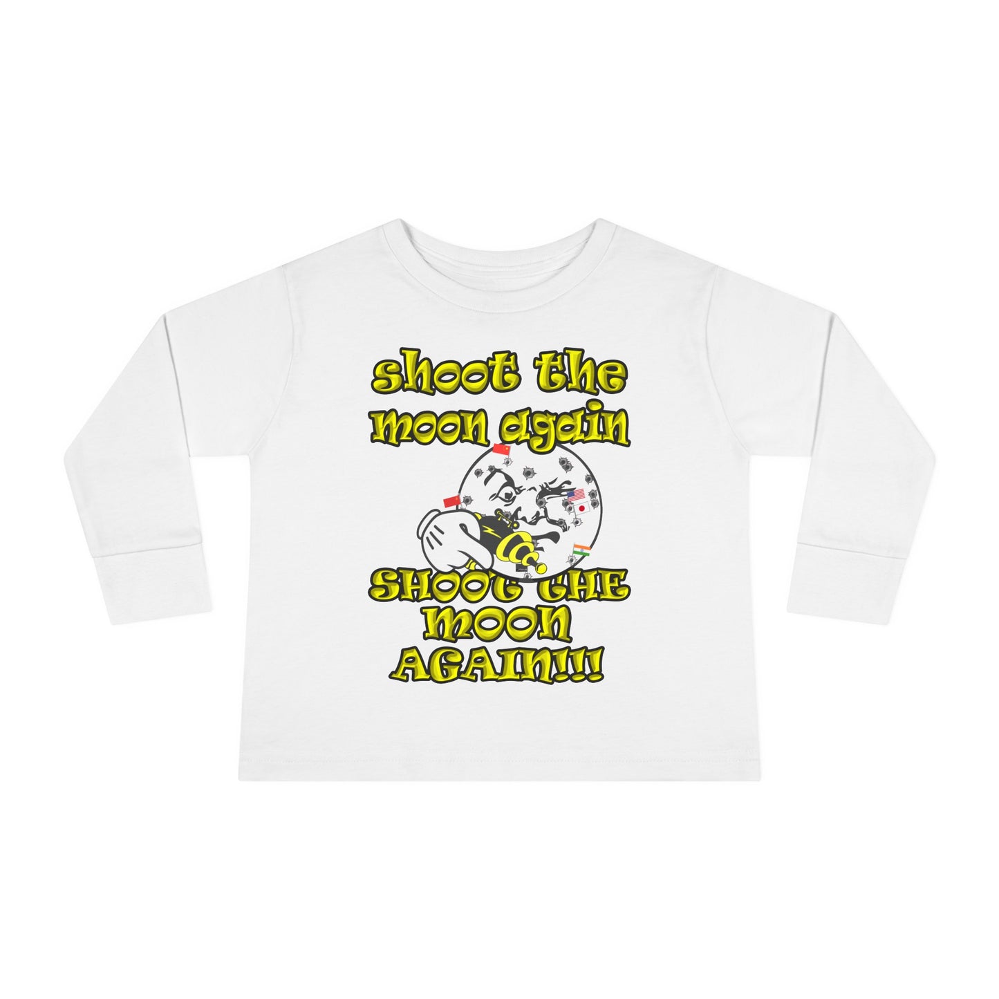shoot the moon again - Toddler Long Sleeve Tee