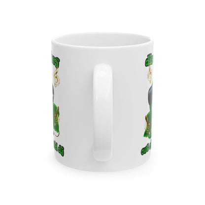 disc jockey - White Mug (white)