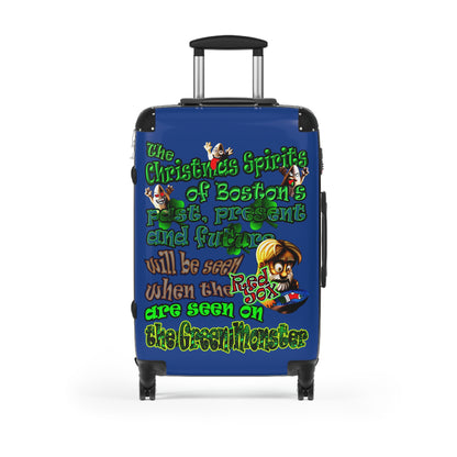 christmas spirits of boston - Suitcase (dark blue)