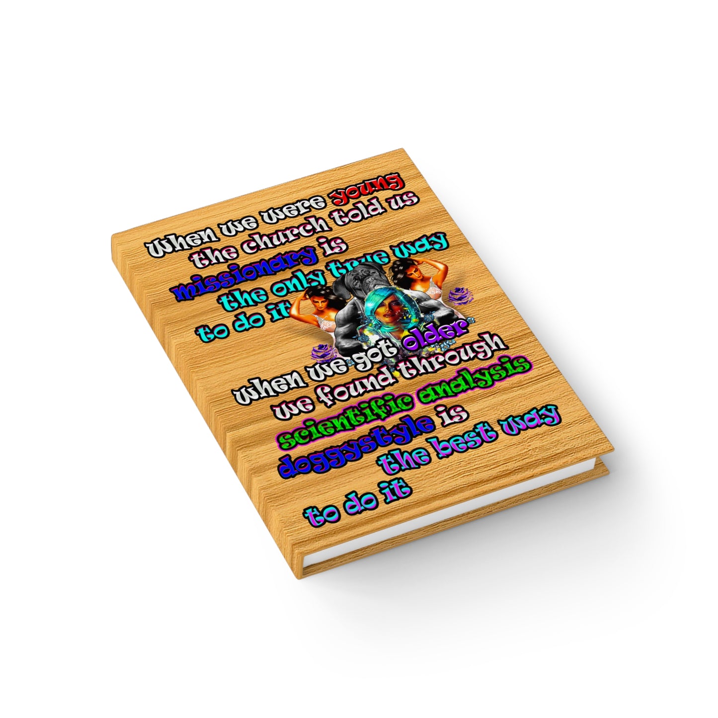 doggystyle - journal-lined (butterscotch wood finish)