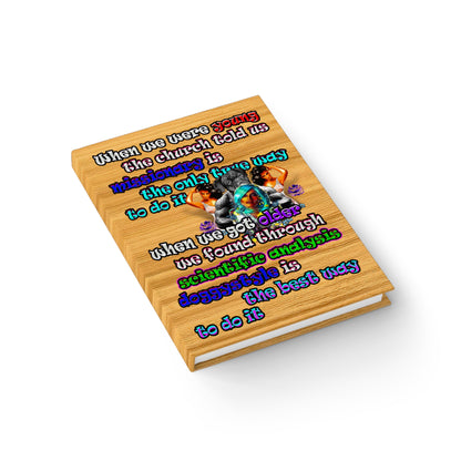doggystyle - journal-lined (butterscotch wood finish)
