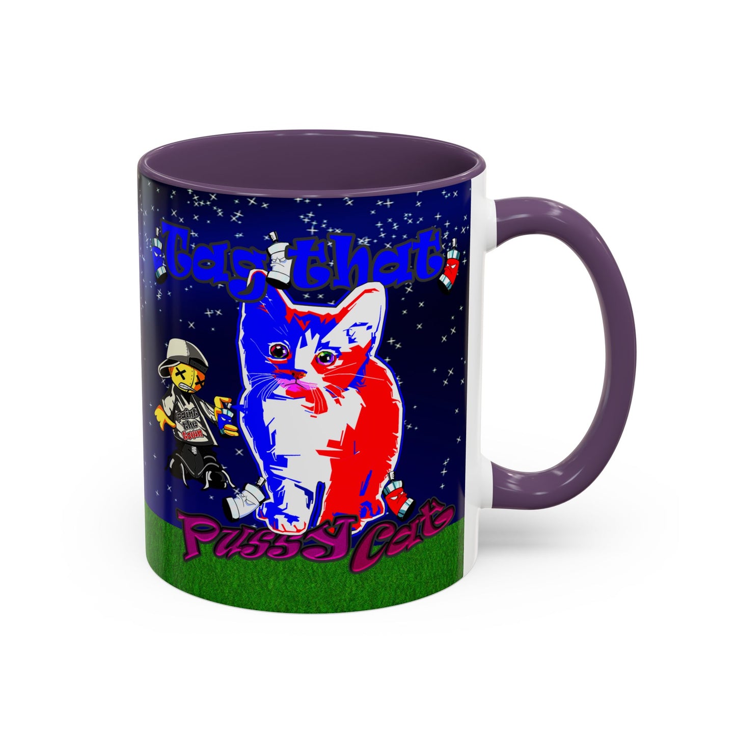 tag that - Accent Mug ('snoops' background)