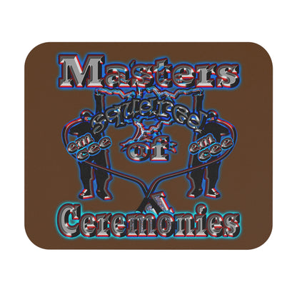 em cee squared - Mouse Pad (Rectangle) (brown)