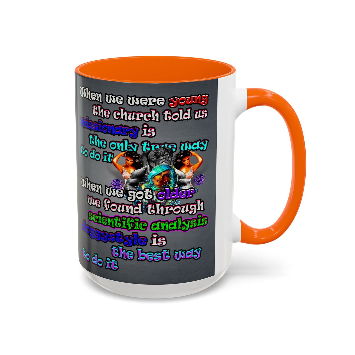 doggystyle - Accent Mug (grey-light grey)