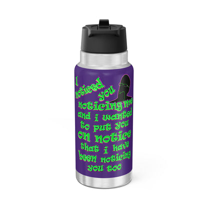 noticed you noticing - Gator Tumbler, 32oz (purple)