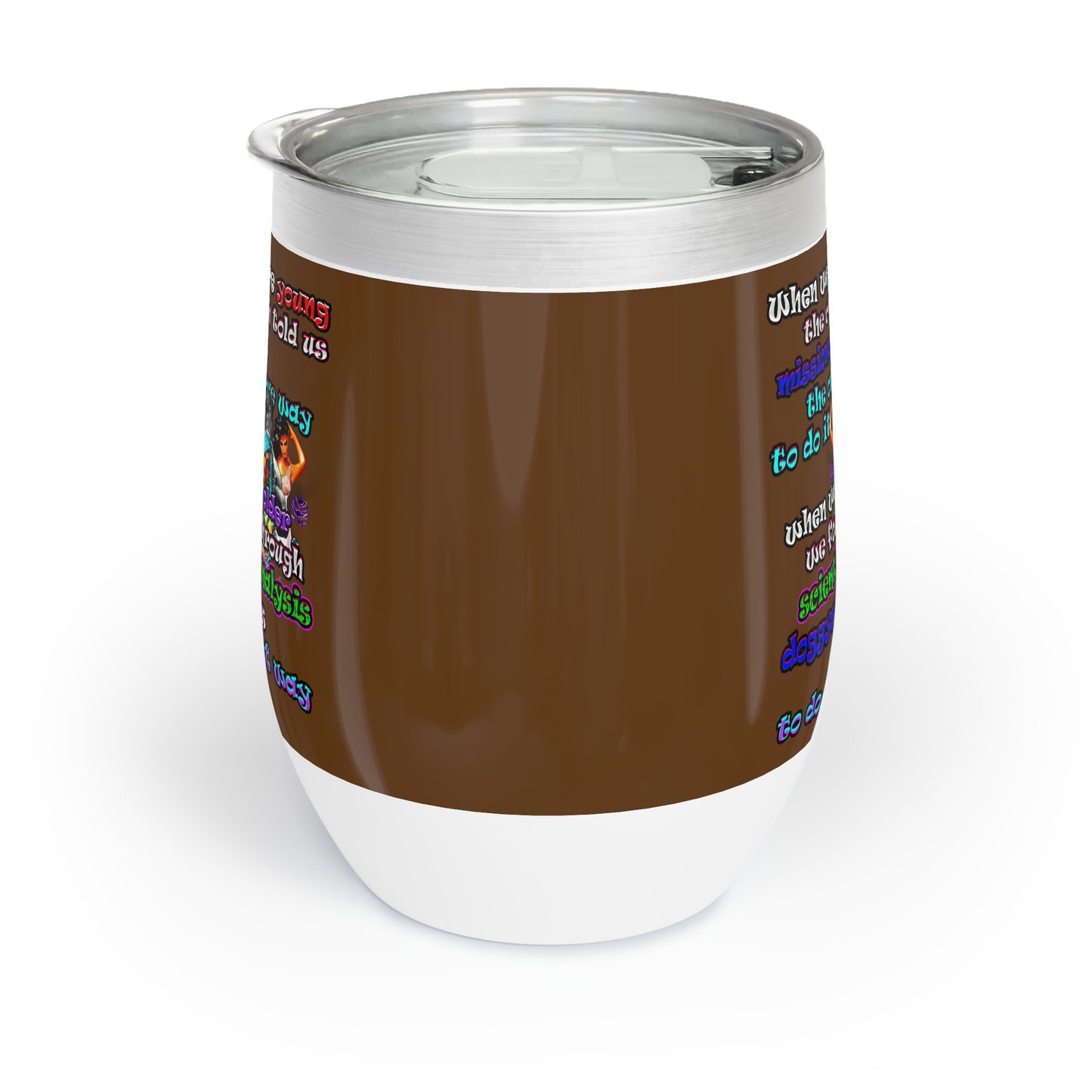 doggystyle - Chill Wine Tumbler (brown)