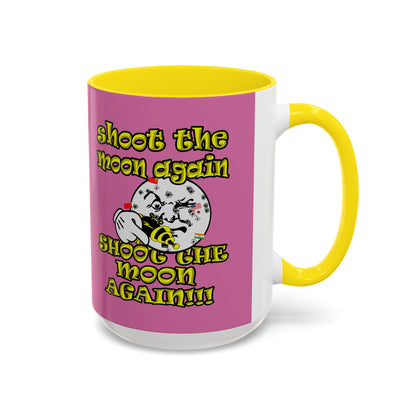 shoot the moon again - Accent Mug (light pink)