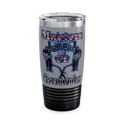 em cee squared - Ringneck Tumbler, 20oz (grey)