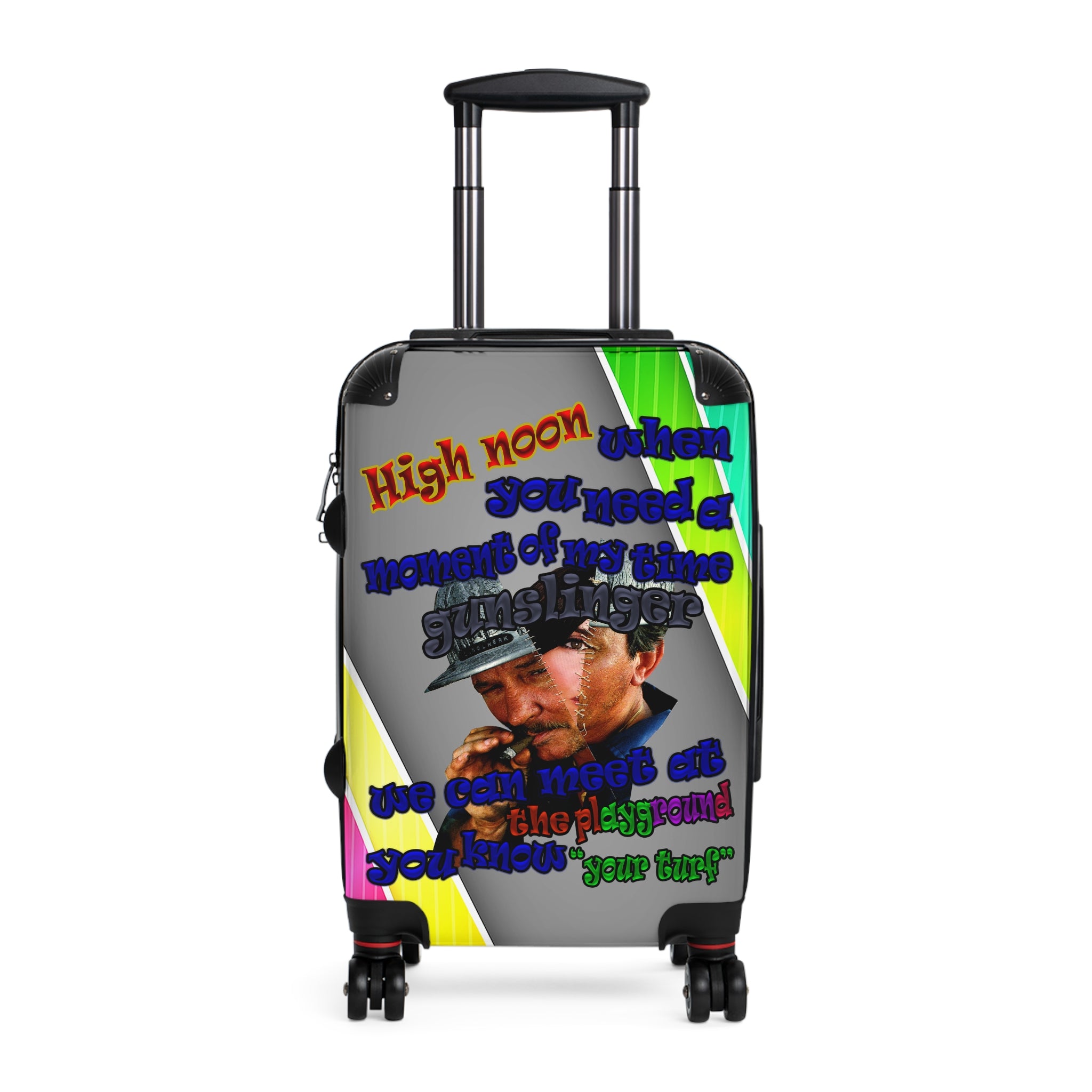 high noon - Suitcase (rainbow split)