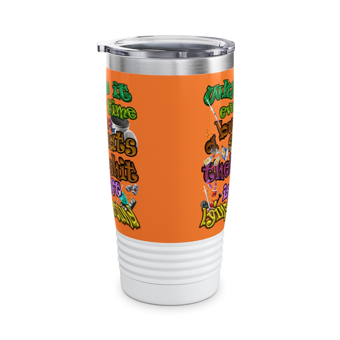 the bum's shit - Ringneck Tumbler, 20oz (crusta)