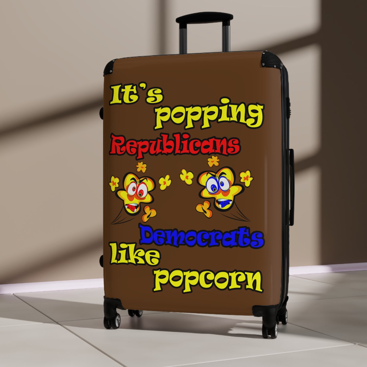 popping like popcorn - Suitcase (brown)