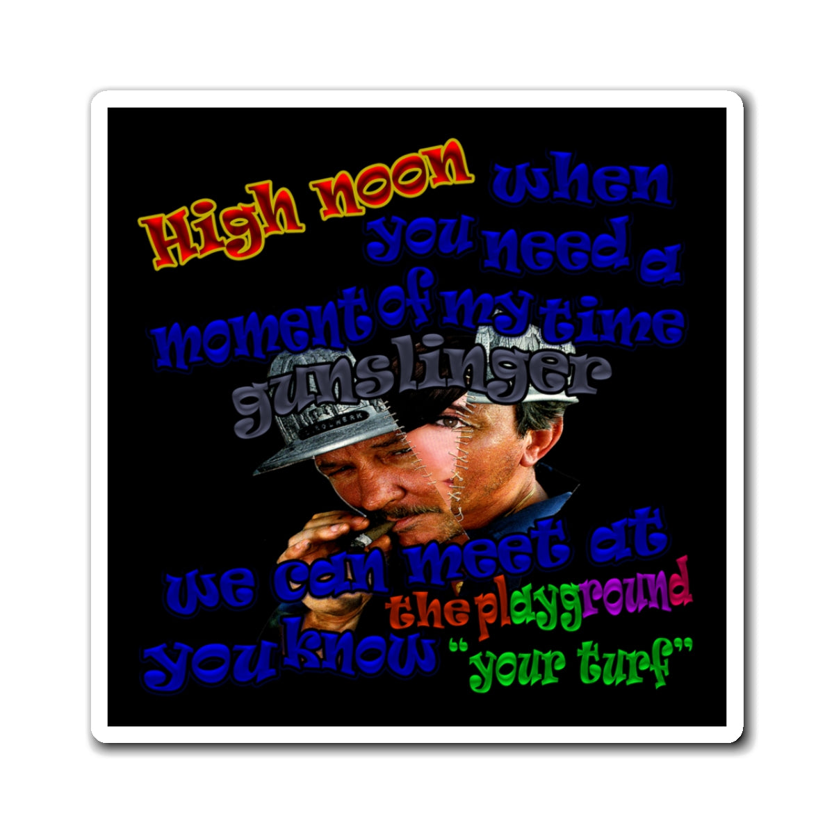 high noon - Magnets - (black)