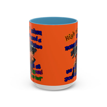 high noon - Accent Mug (orange)