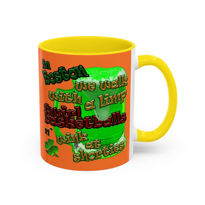 celtics logo - Accent Mug (crusta)