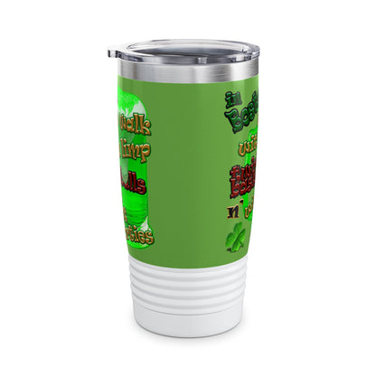celtics logo - Ringneck Tumbler, 20oz (green)