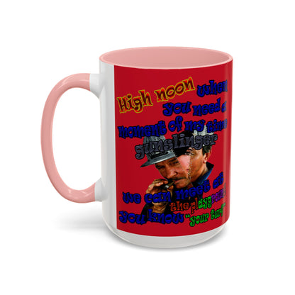 high noon - Accent Mug (dark red)