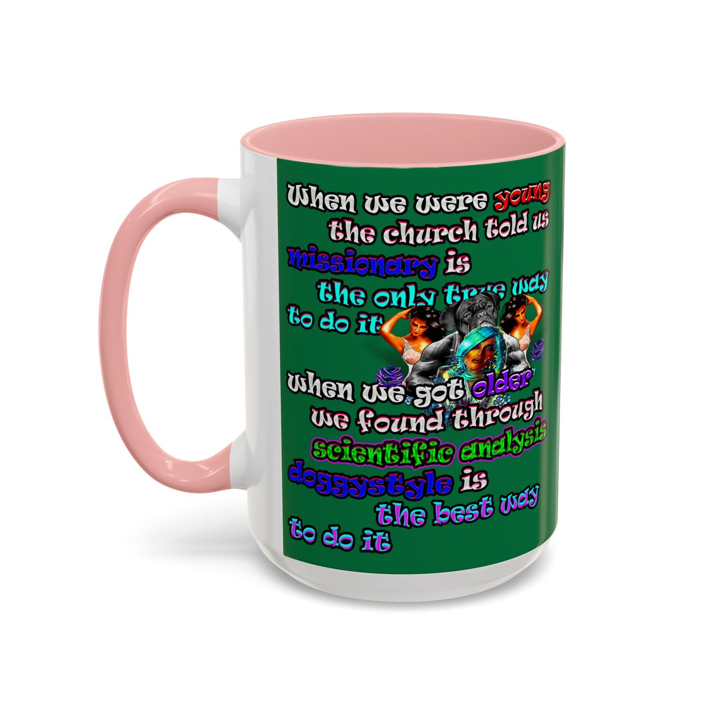 doggystyle - Accent Mug (dark green)