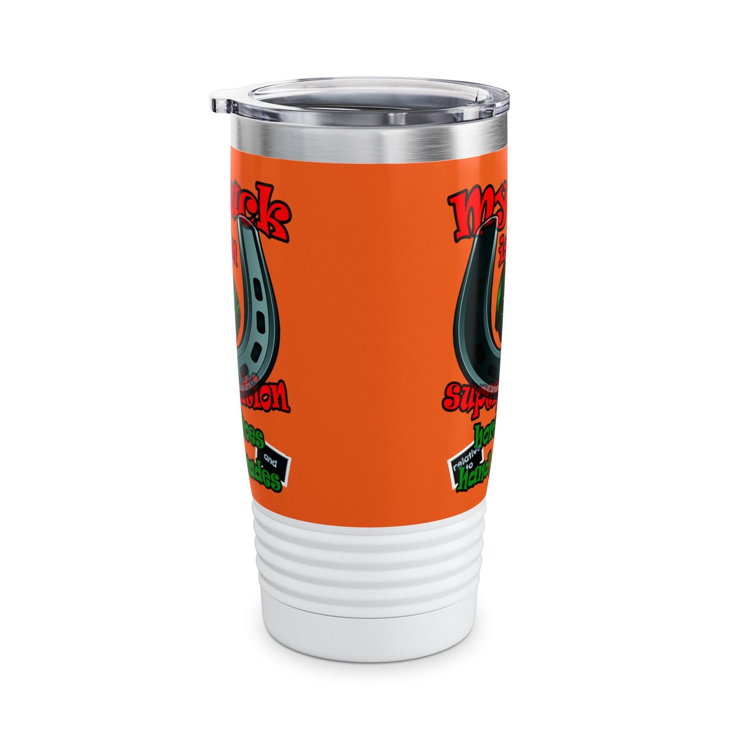 my luck - Ringneck Tumbler, 20oz (orange)