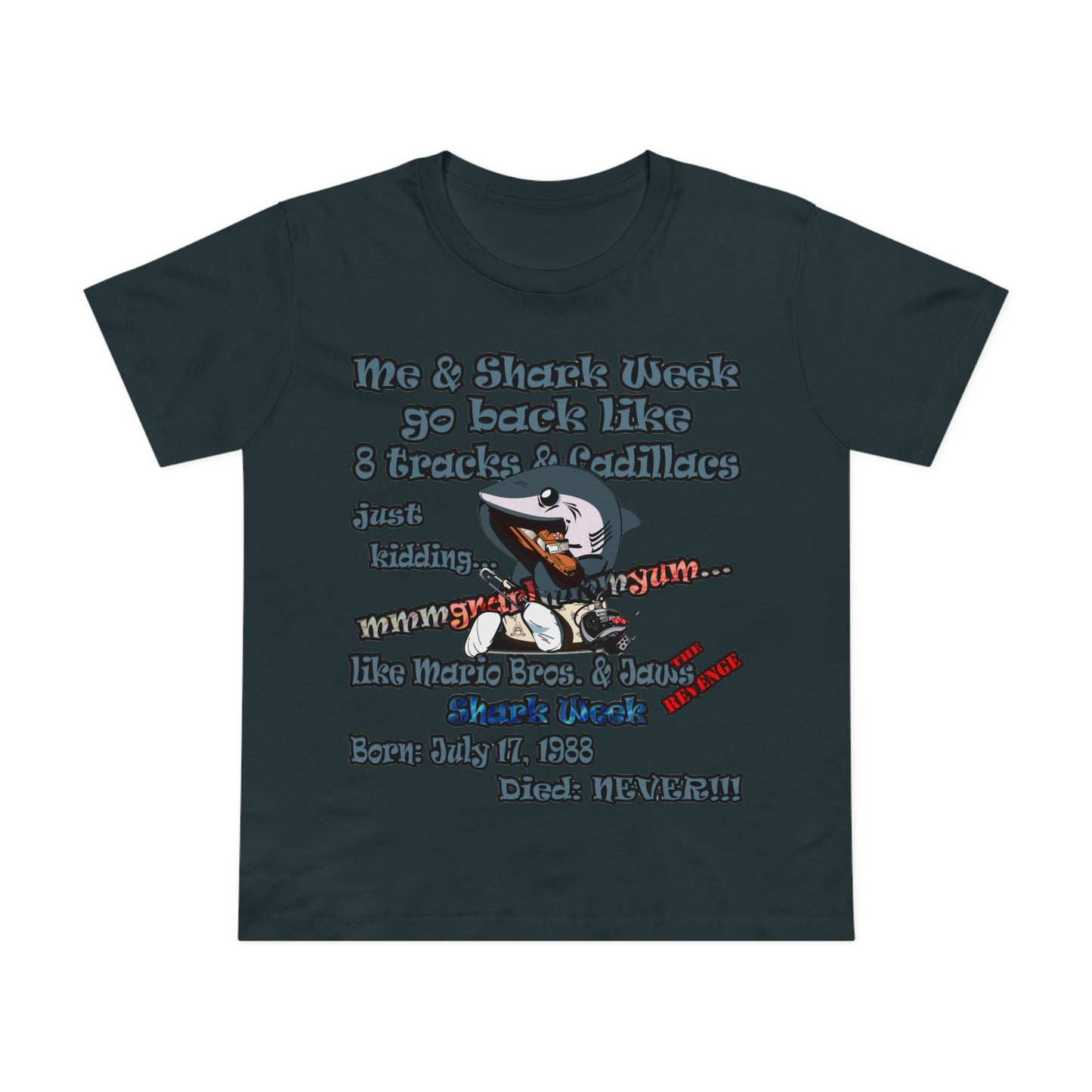 shark week - Women’s Maple Tee