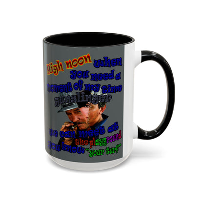 high noon - Accent Mug (dark grey)