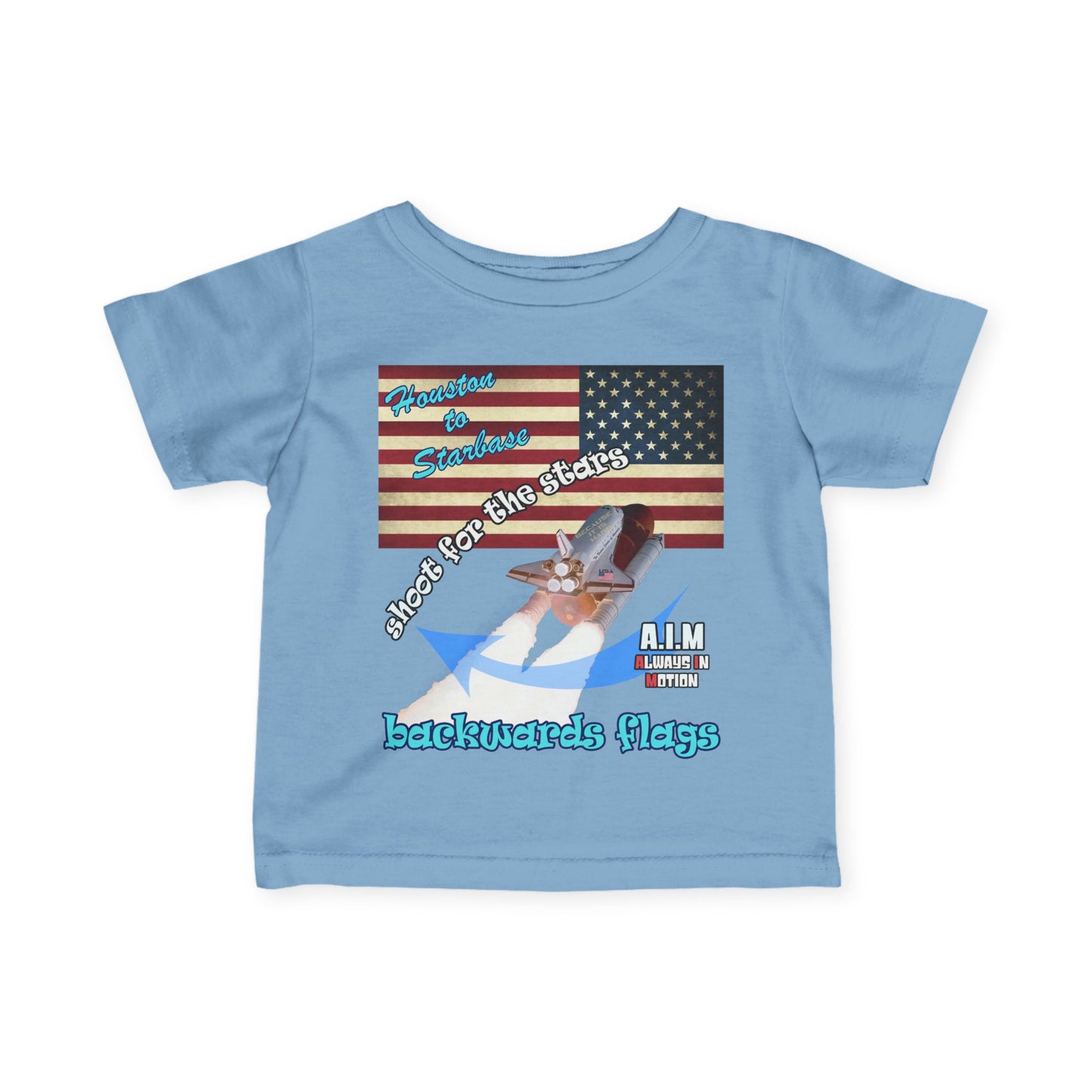 shoot for the stars - Infant Fine Jersey Tee
