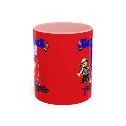 tag that - Accent Mug (red)