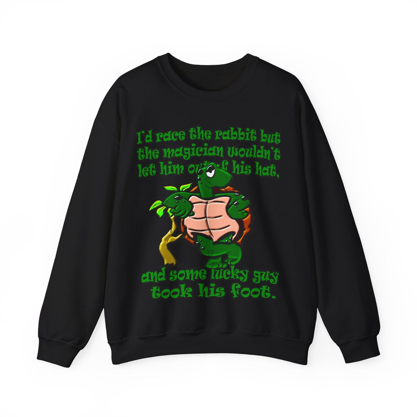 turtle race - Unisex Heavy Blend™ Crewneck Sweatshirt