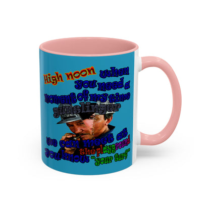 high noon - Accent Mug (turquoise)