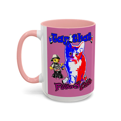 tag that - Accent Mug (light pink)