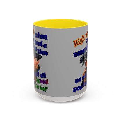 high noon - Accent Mug (light grey)