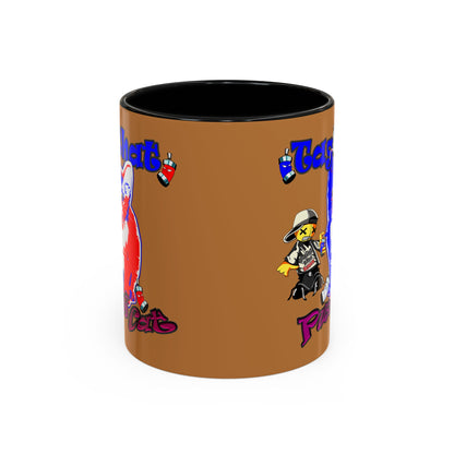 tag that - Accent Mug (light brown)