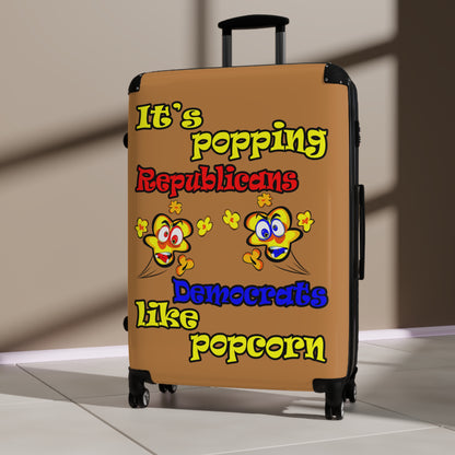 popping like popcorn - Suitcase (light brown)