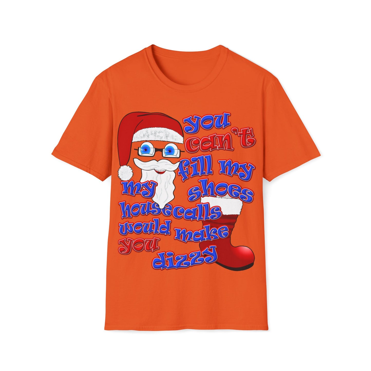 santa's shoes - Unisex Softstyle T-Shirt