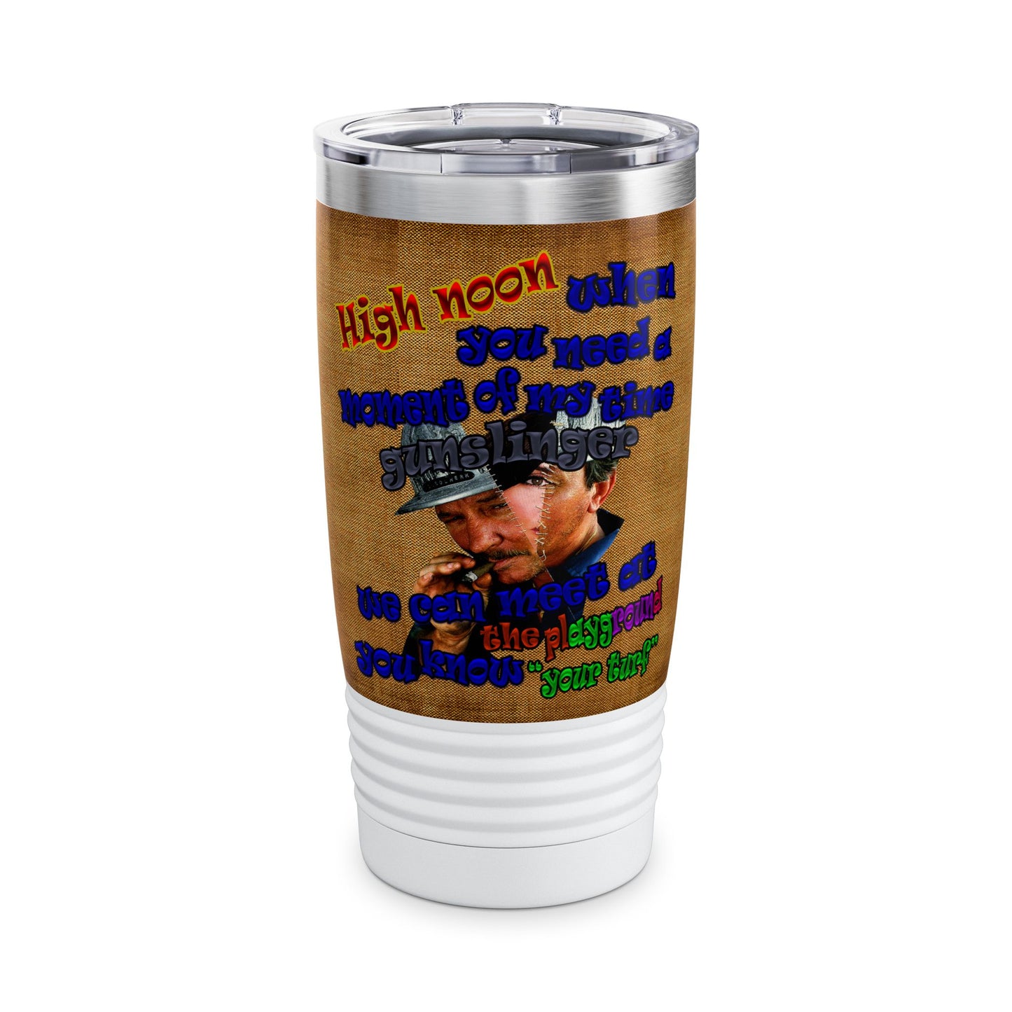 high noon - Ringneck Tumbler, 20oz (brown papyrus)