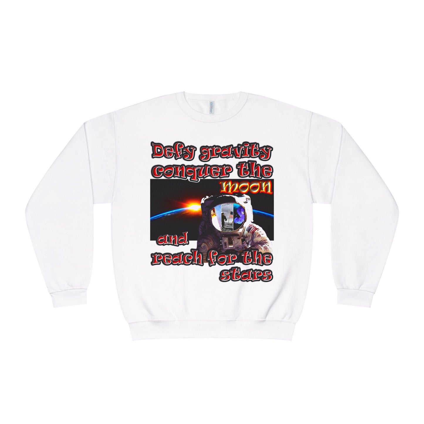 defy conquer reach - Unisex NuBlend® Crewneck Sweatshirt