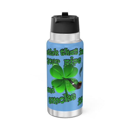 celtics logo - Gator Tumbler, 32oz (light blue)