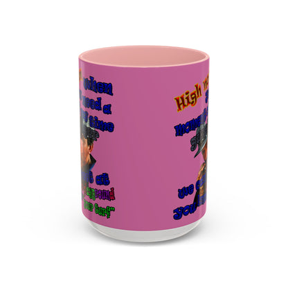 high noon - Accent Mug (light pink)