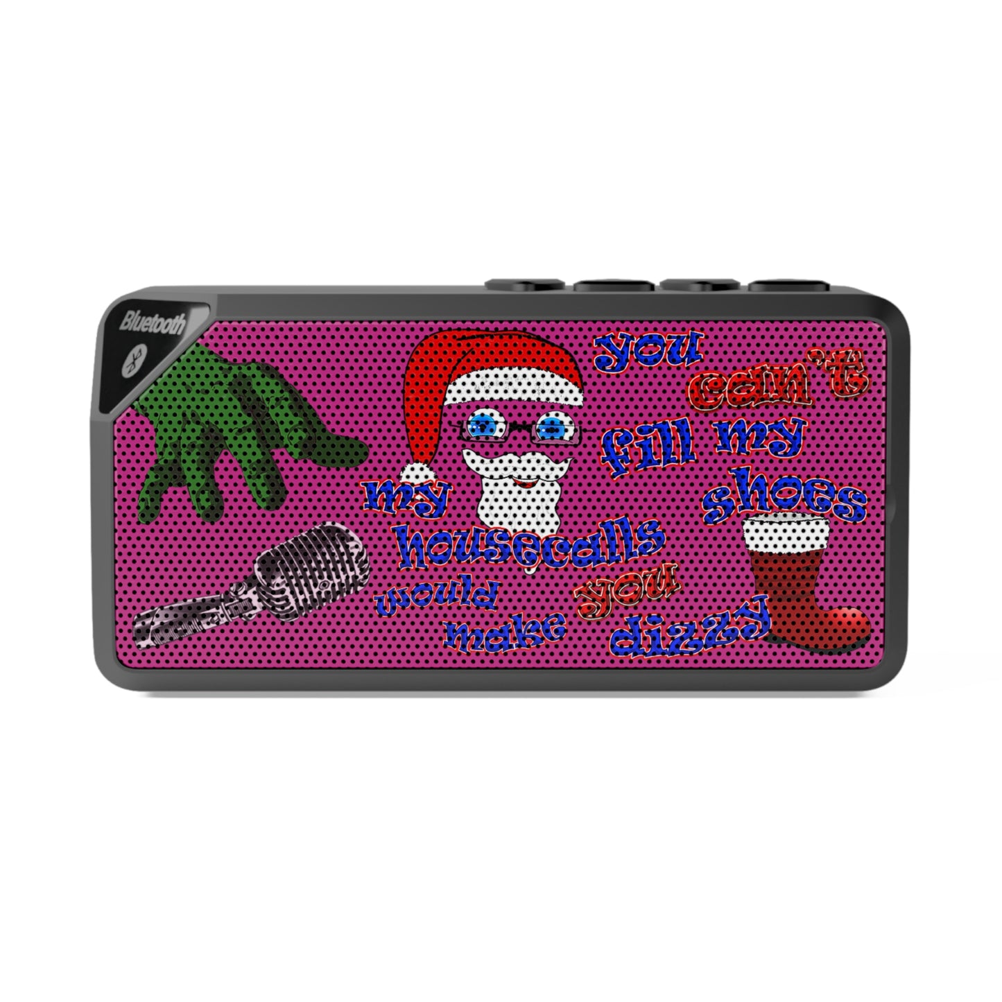 santa's shoes - Jabba Bluetooth Speaker (pink)