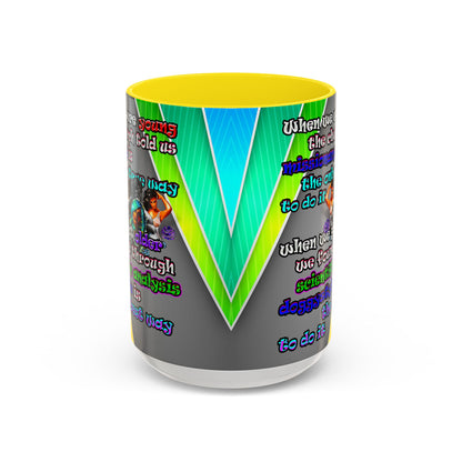 doggystyle - Accent Mug (rainbow split)