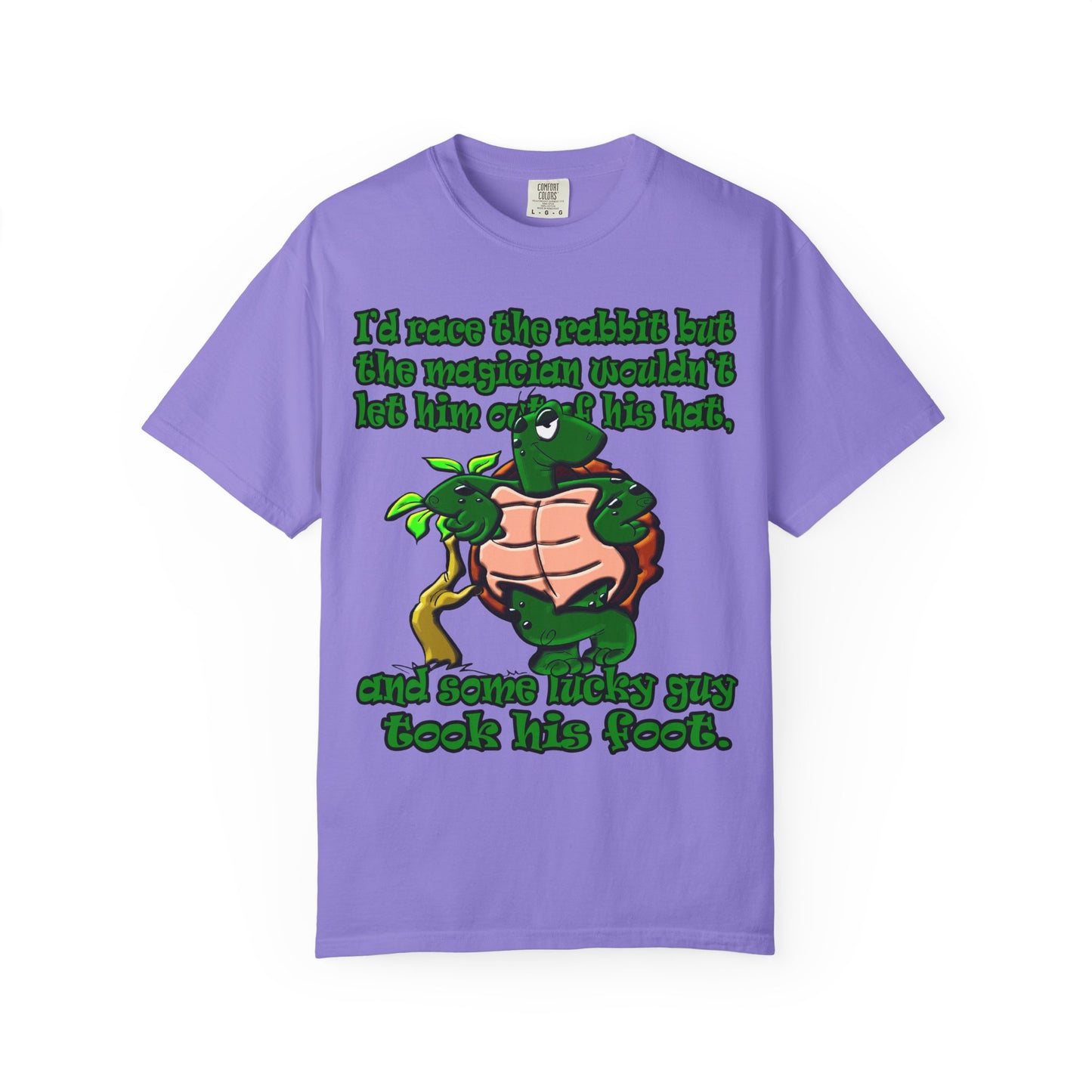 turtle race - Unisex Garment-Dyed T-shirt