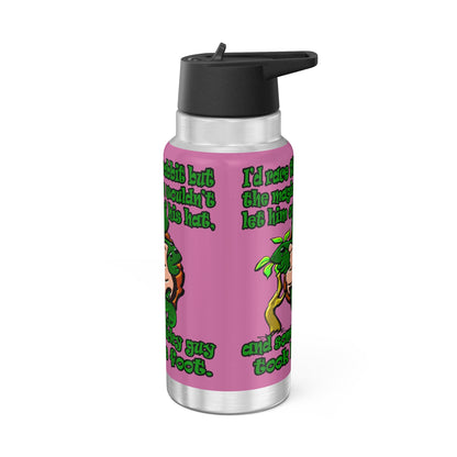 turtle race - Gator Tumbler, 32oz (light pink)