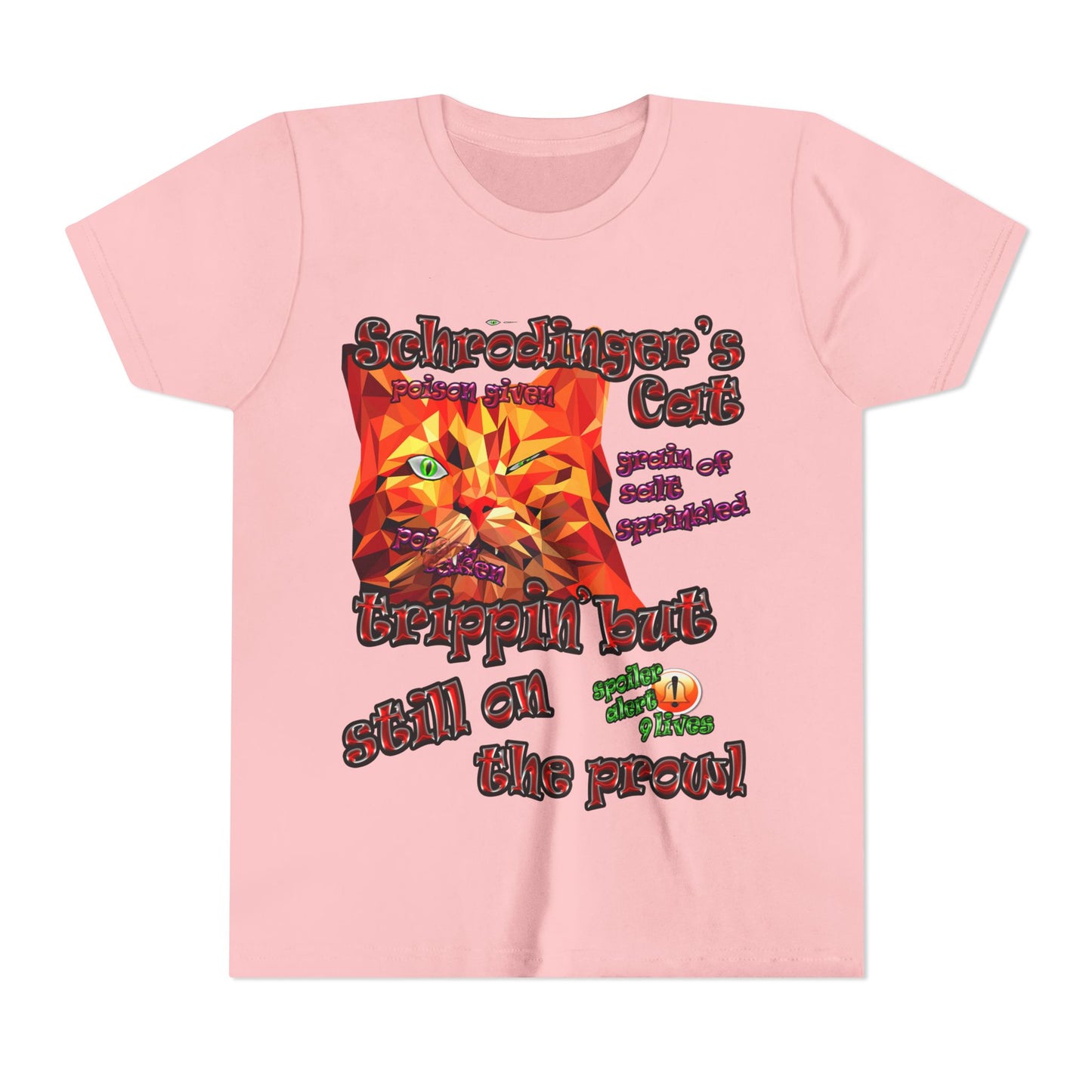 schrodinger's cat - Youth Short Sleeve Tee