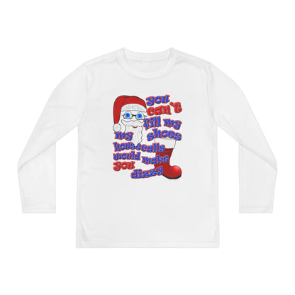 santa's shoes - Youth Long Sleeve Competitor Tee