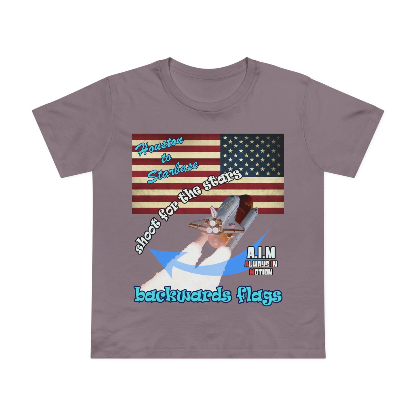 shoot for the stars - Women’s Maple Tee