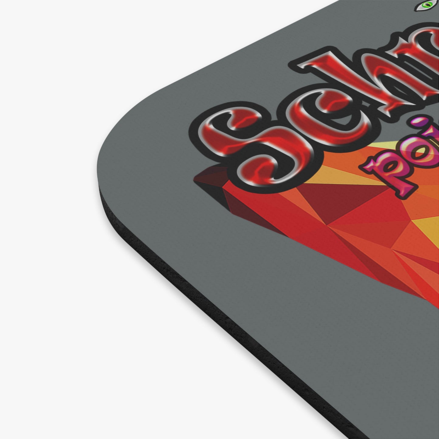 schrodinger's cat - Mouse Pad (Rectangle) (dark grey)
