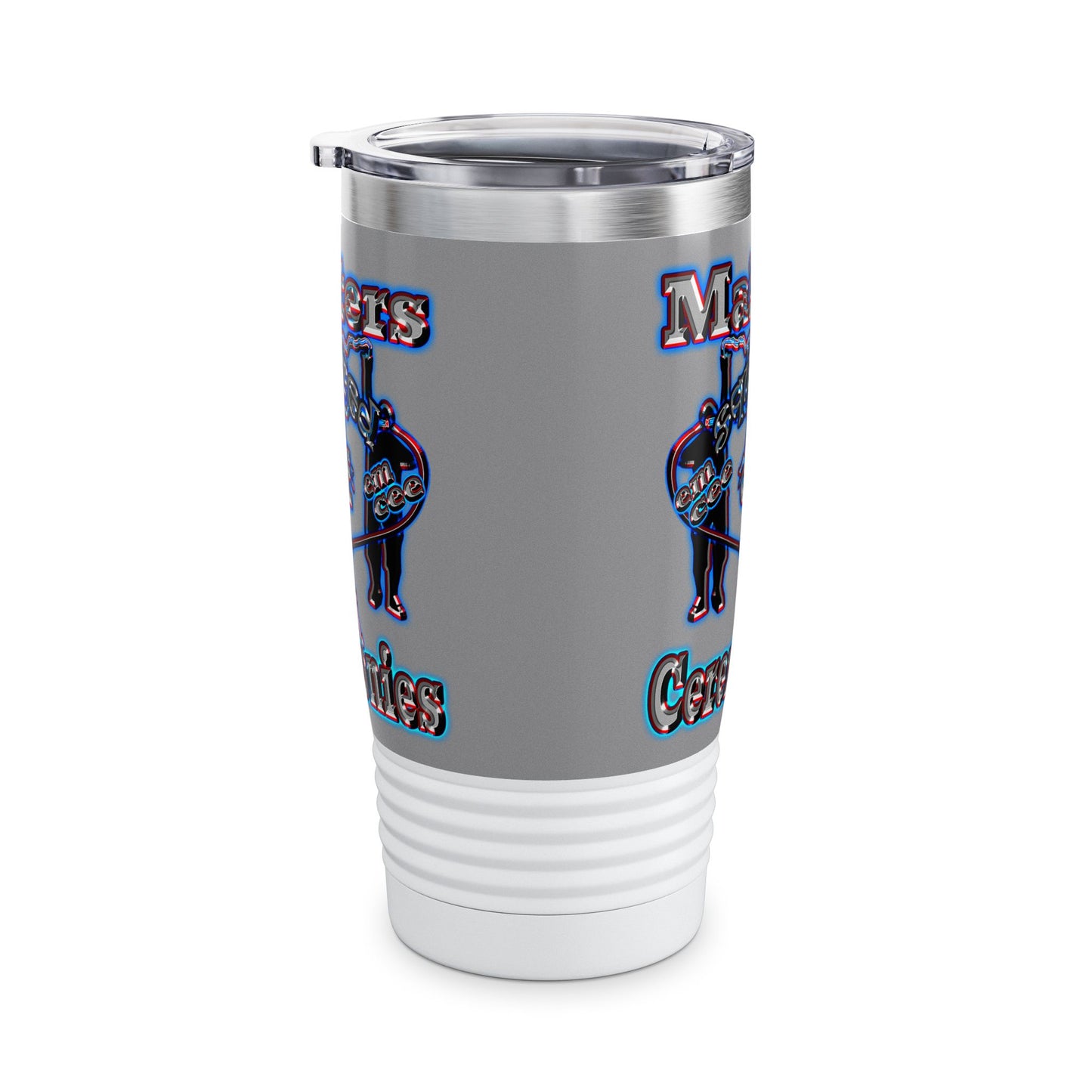 em cee squared - Ringneck Tumbler, 20oz (grey)