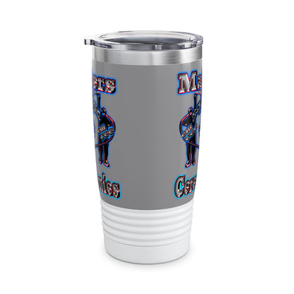 em cee squared - Ringneck Tumbler, 20oz (grey)